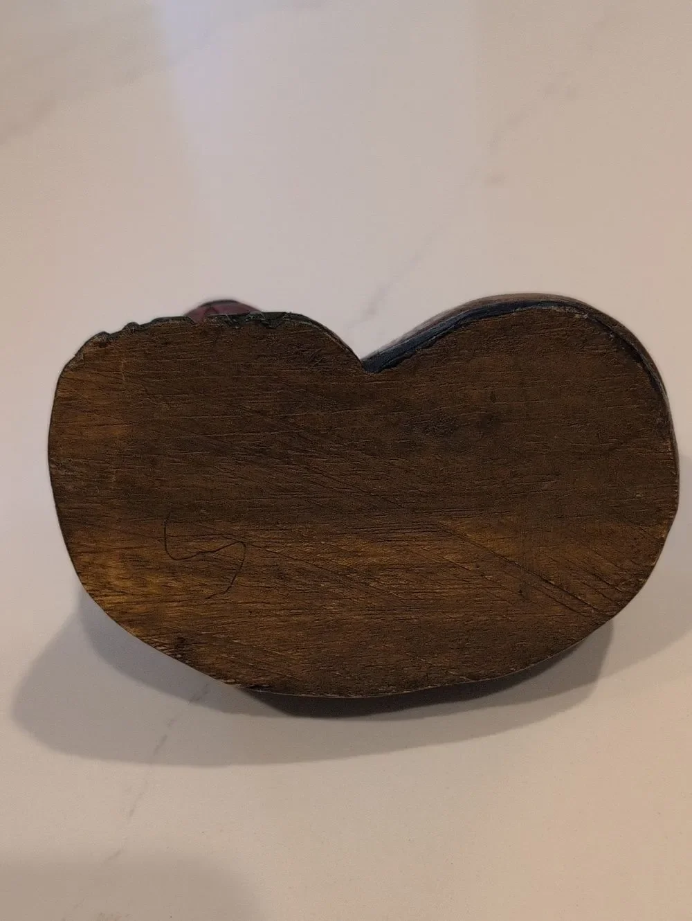 Vintage handcrafted brown